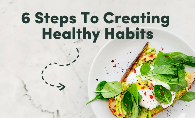 6 steps to creating Healthy Habits