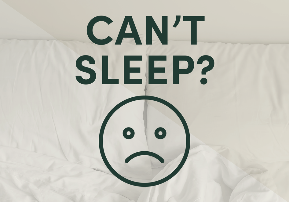 Can’t sleep? We can help with that